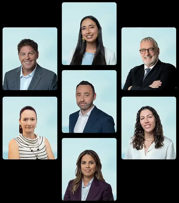 Group of portraits from Harland & Poston Group and Portugal Homes' directors