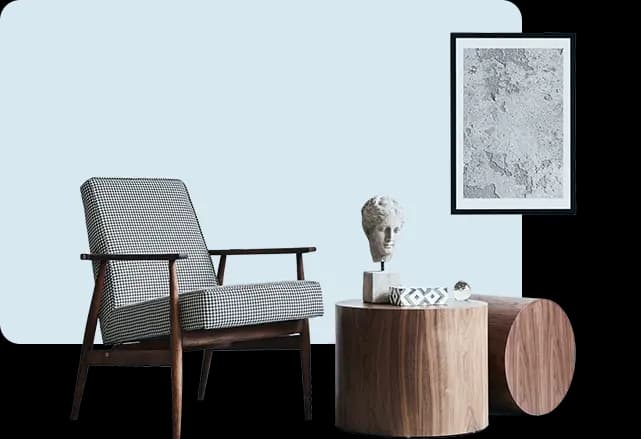 Numbered text image in section tab links