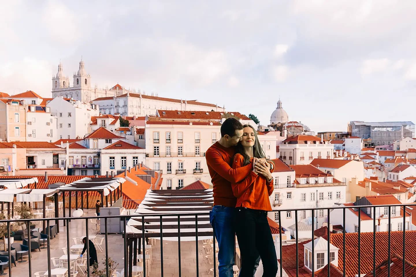 Decorative background image for section header