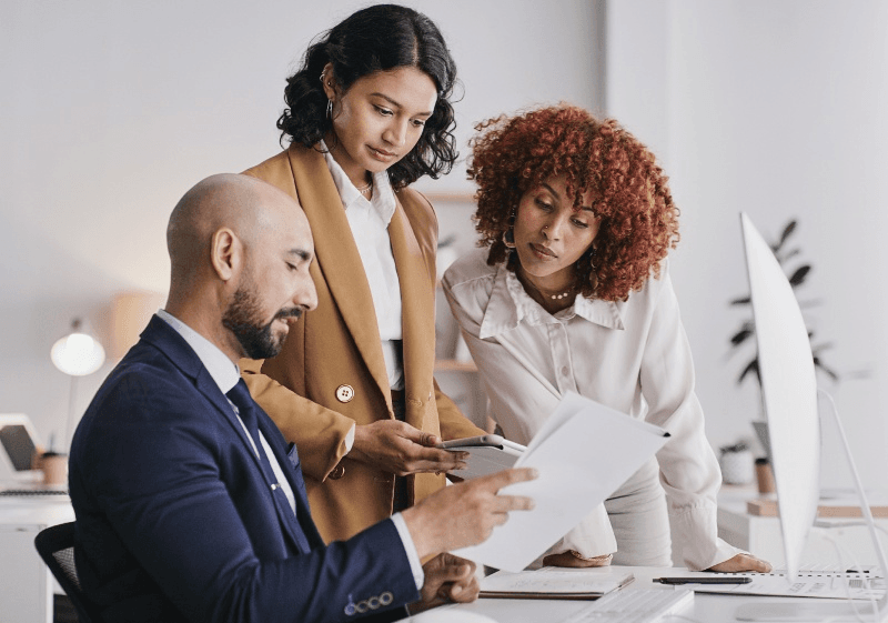 Image with text block