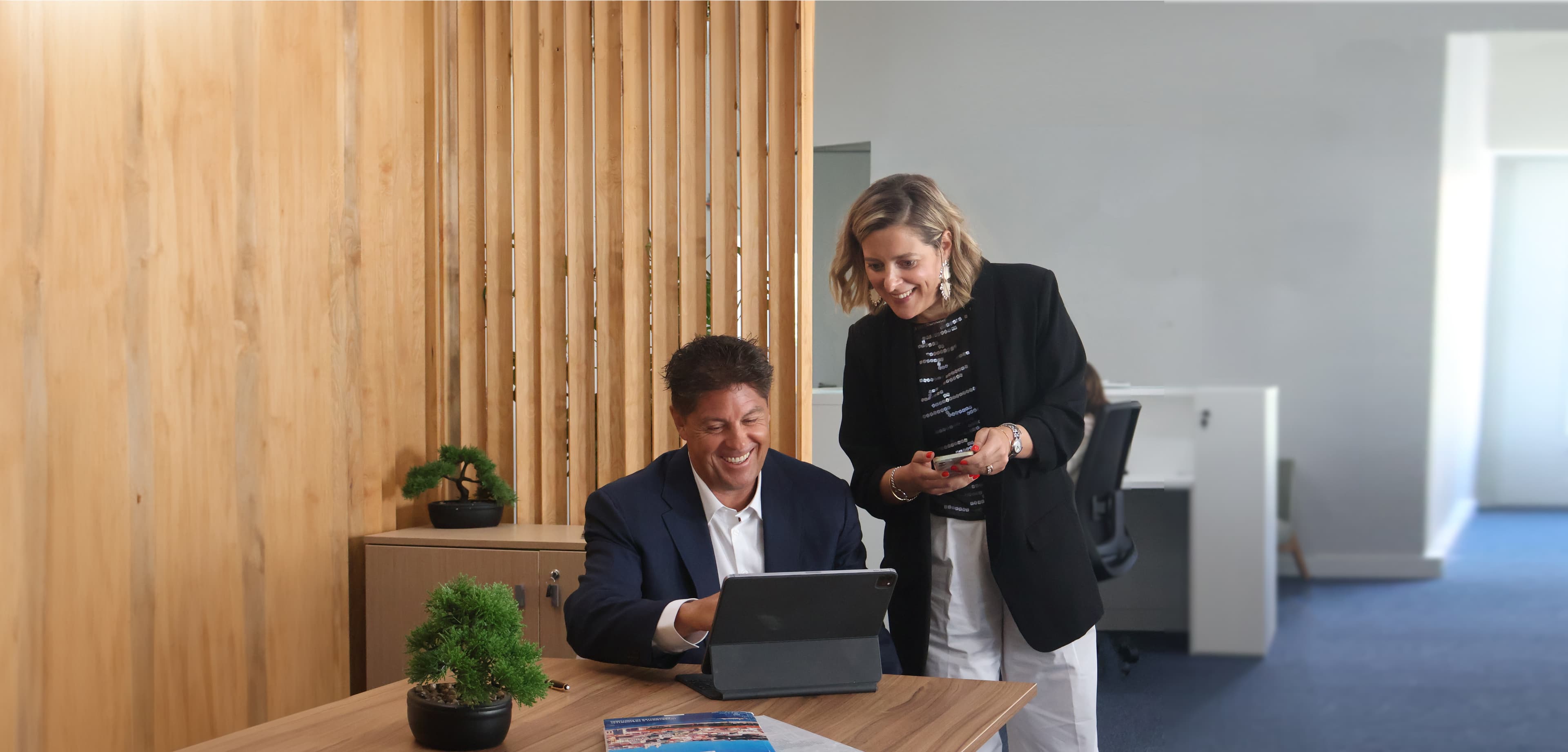 Section image with text block